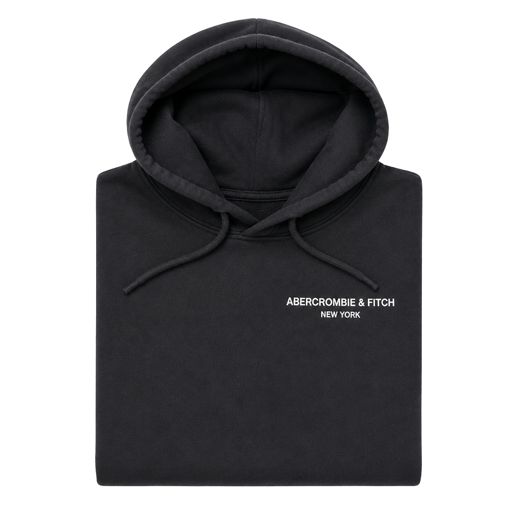 Abercrombie & Fitch A&F Fleece Logo New York Hoodie 1