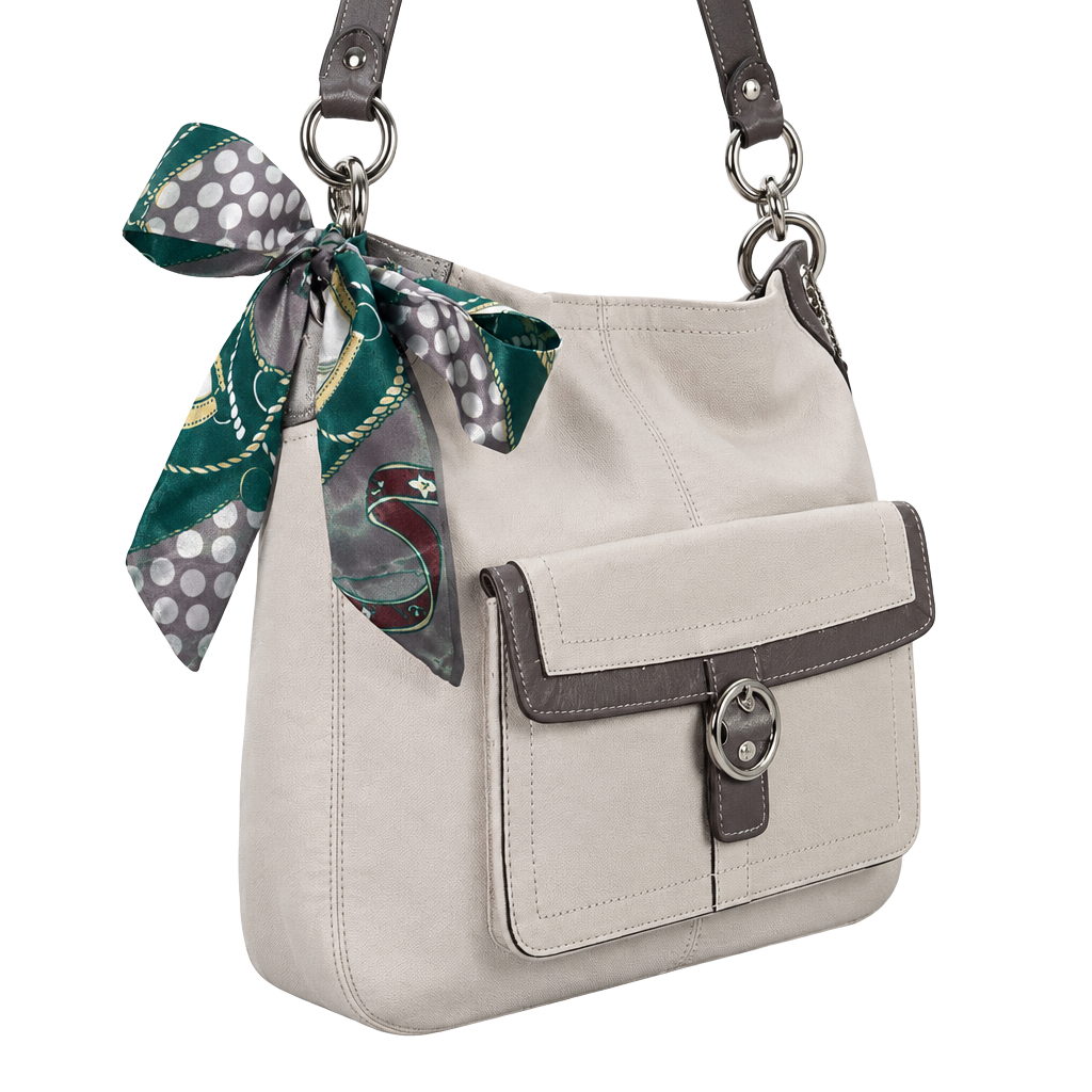 Coach Penelope White Leather Hobo Shoulder Bag
#25V1026 1