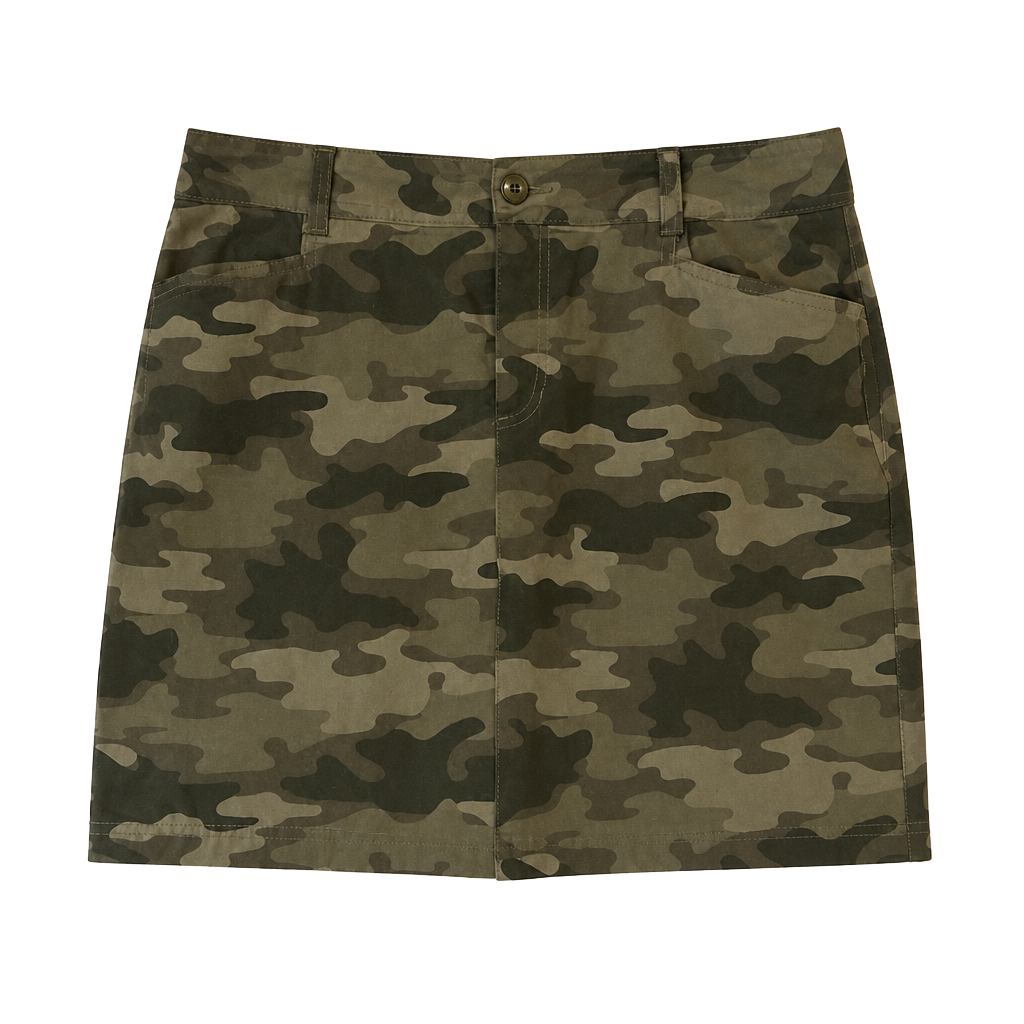 Eddie Bauer Women's Adventurer 2.0 Skort Size 12 Green Camouflage 1
