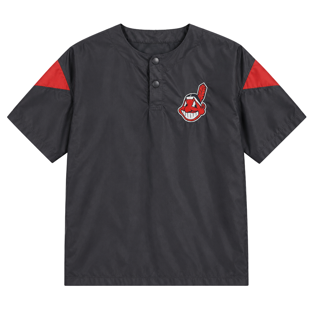 Starter Cleveland Indians Windbreaker Size M Vintage MLB Shell Top 1