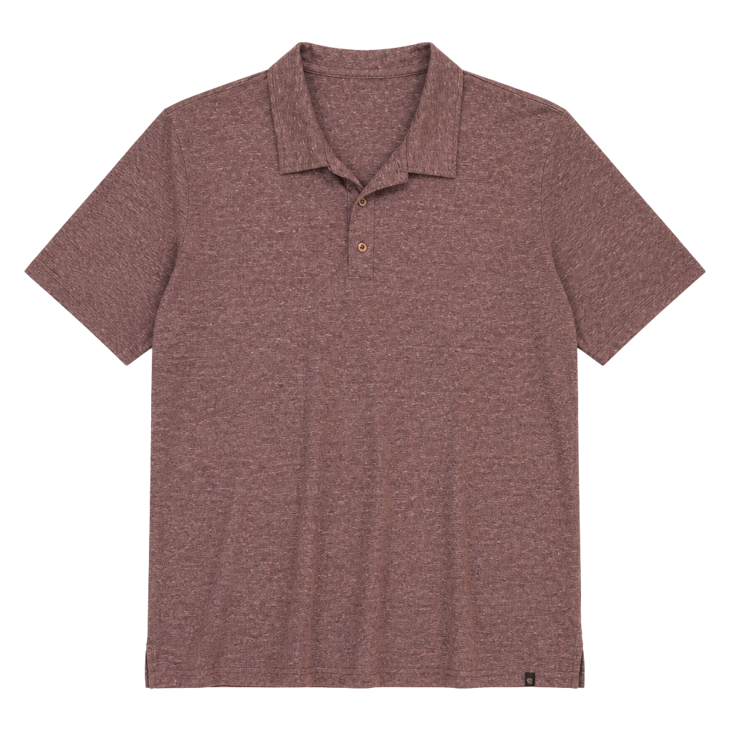 Ted Baker Mens Detail SS Polo Shirt Heather Maroon or Green, 264005 Sz 4(L), NWT 1