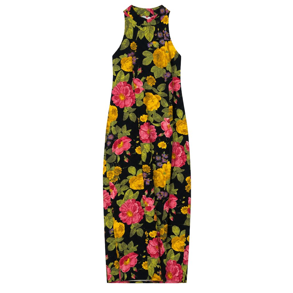 Ann Tobias Floral Dress Size 10 1