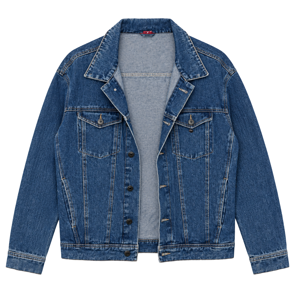 Marlboro Redstar Denim Jacket Size L Blue Cotton Vintage 1