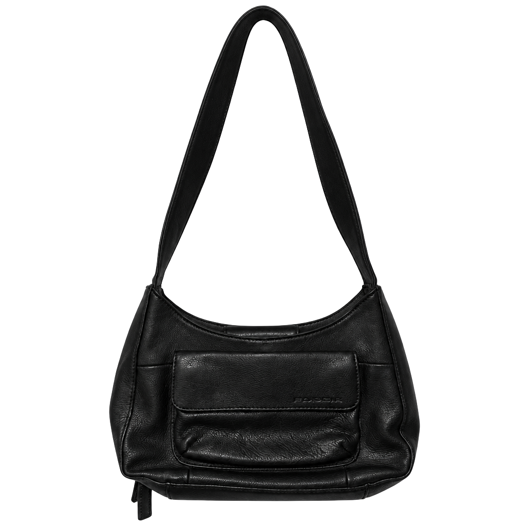 Fossil Black Leather Shoulder Bag 1