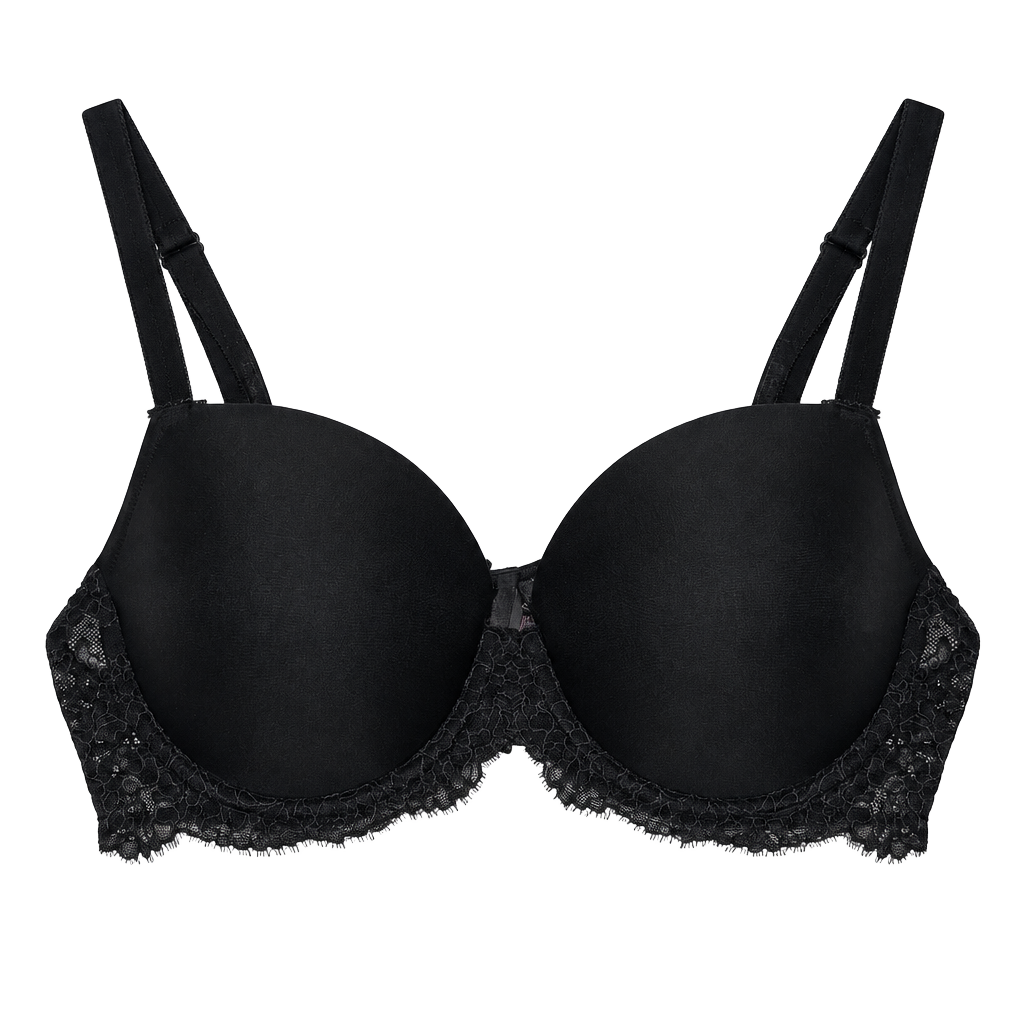 Victoria's Secret Dream Angels Lined Demi Bra 36D Black 1