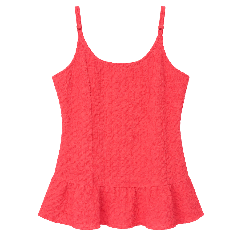 Lilly Pulitzer Peplum Camisole Size M Pink 1