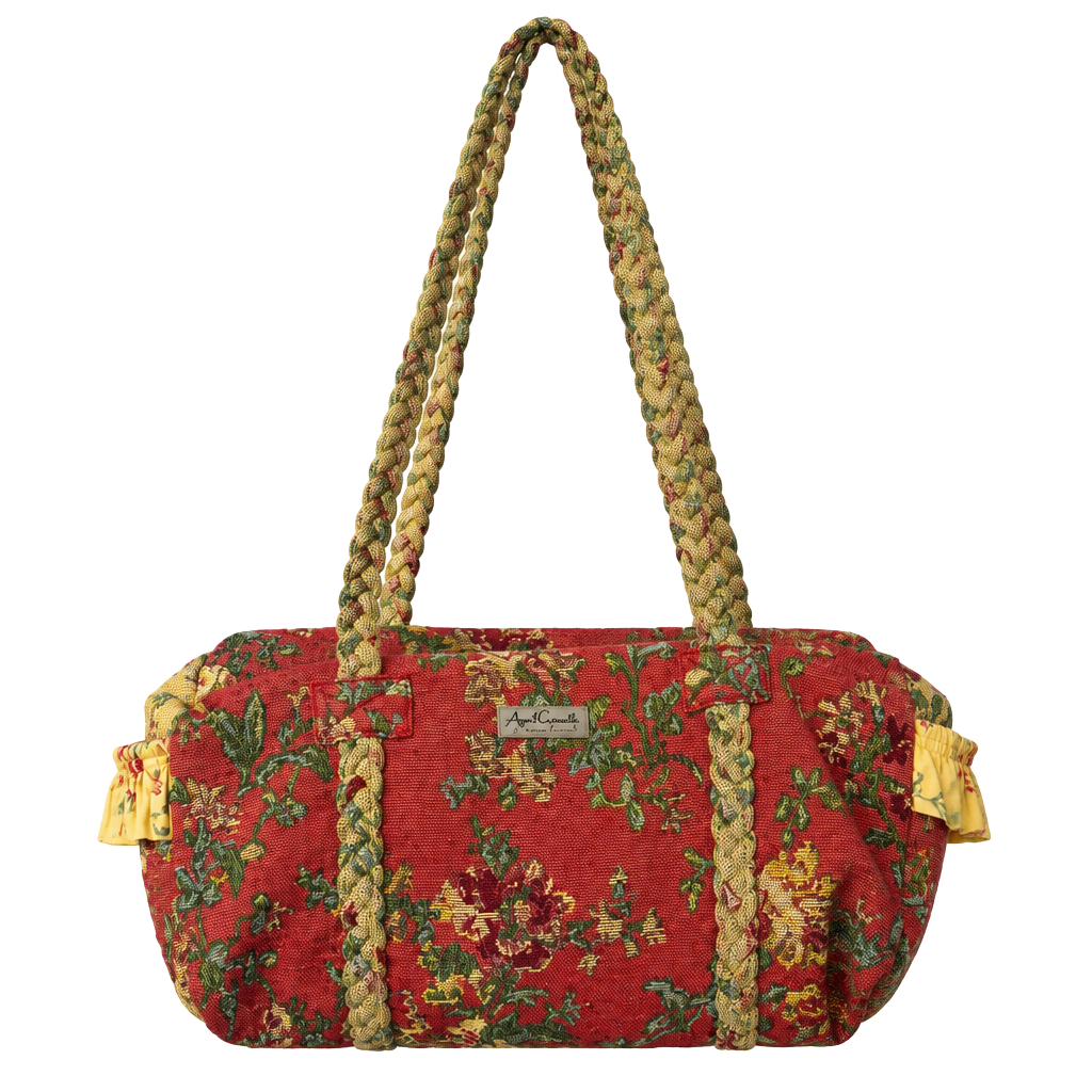 April Cornell Floral Quilted Duffle Bag 1