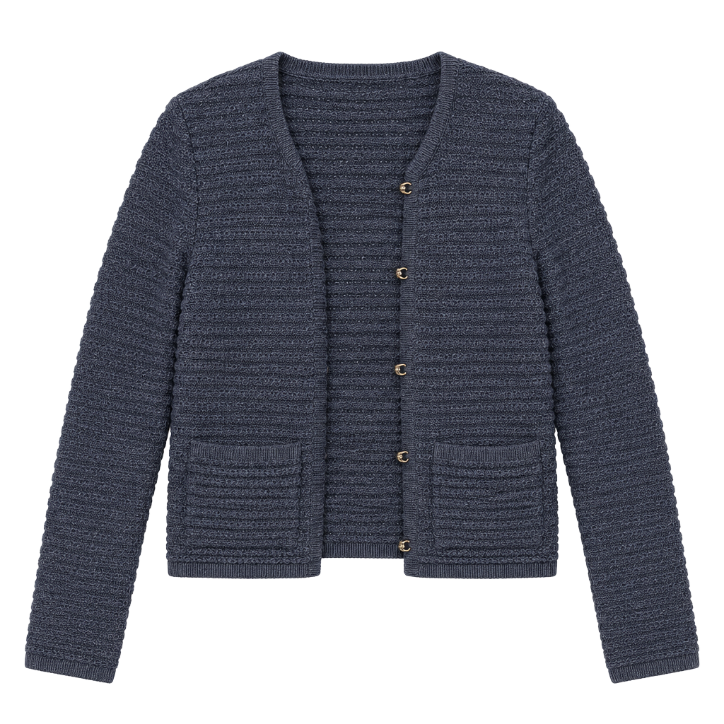 Joie Cardigan Sweater Size S/P Black Ribbed Knit 1