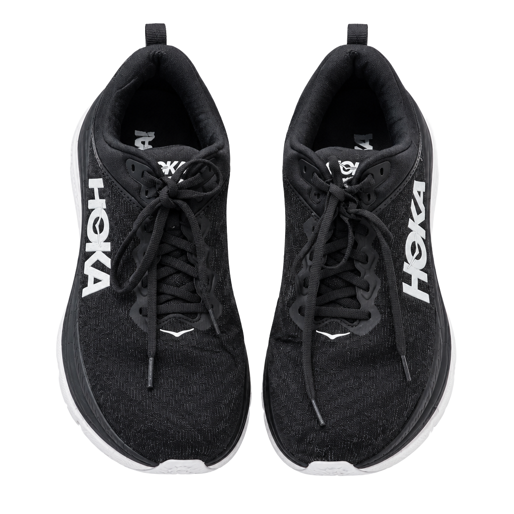 LUS 1 Hoka One One Gaviotas Running Shoes Size 10D Black 1