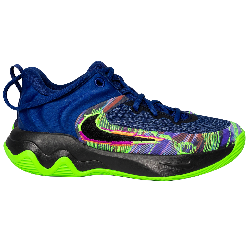 Nike Giannis Immortality 4 KC (GS) Blue Void/Black-Green Strike Youth Size 6.5Y 1