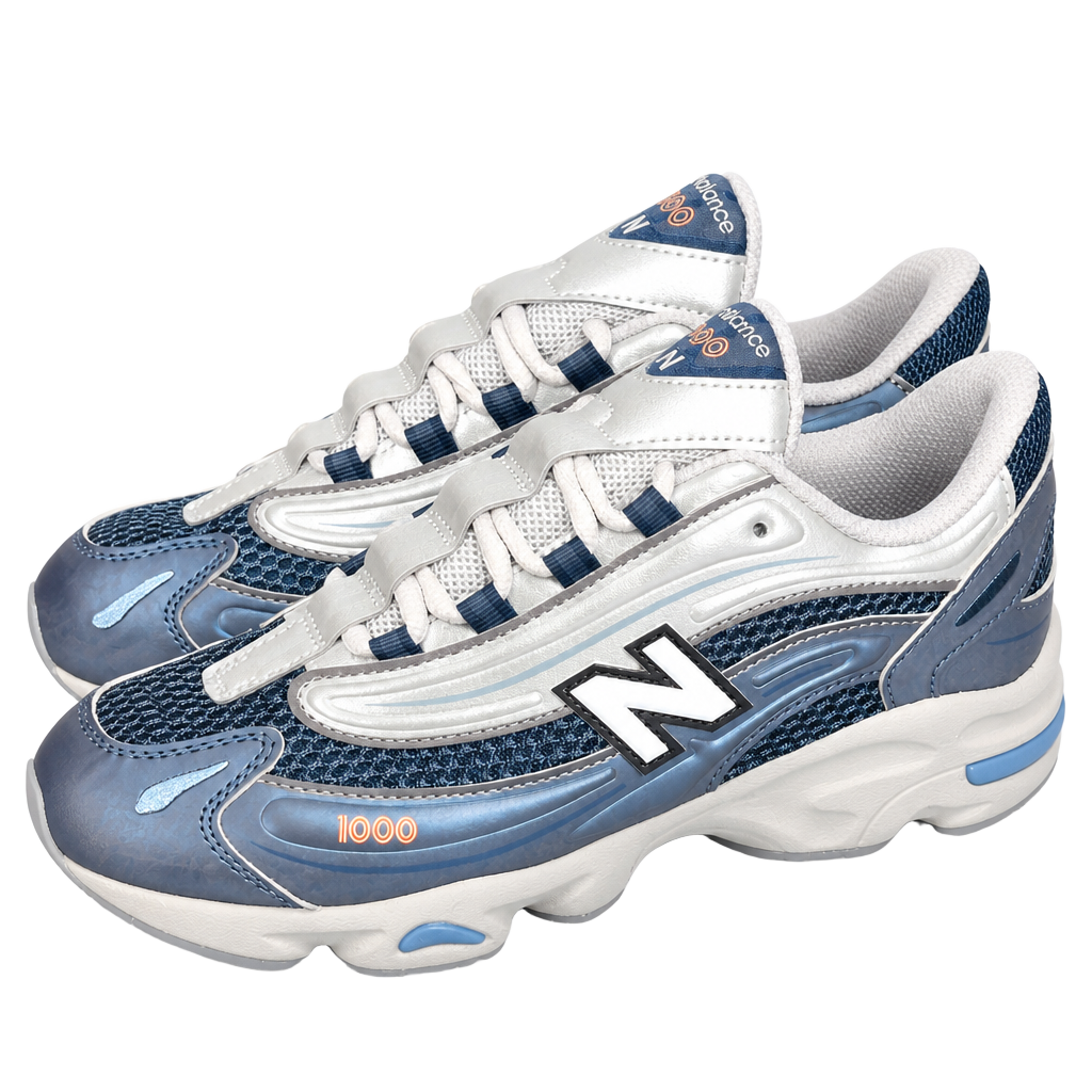 New Balance 1000 Blue Grey Sneakers 1