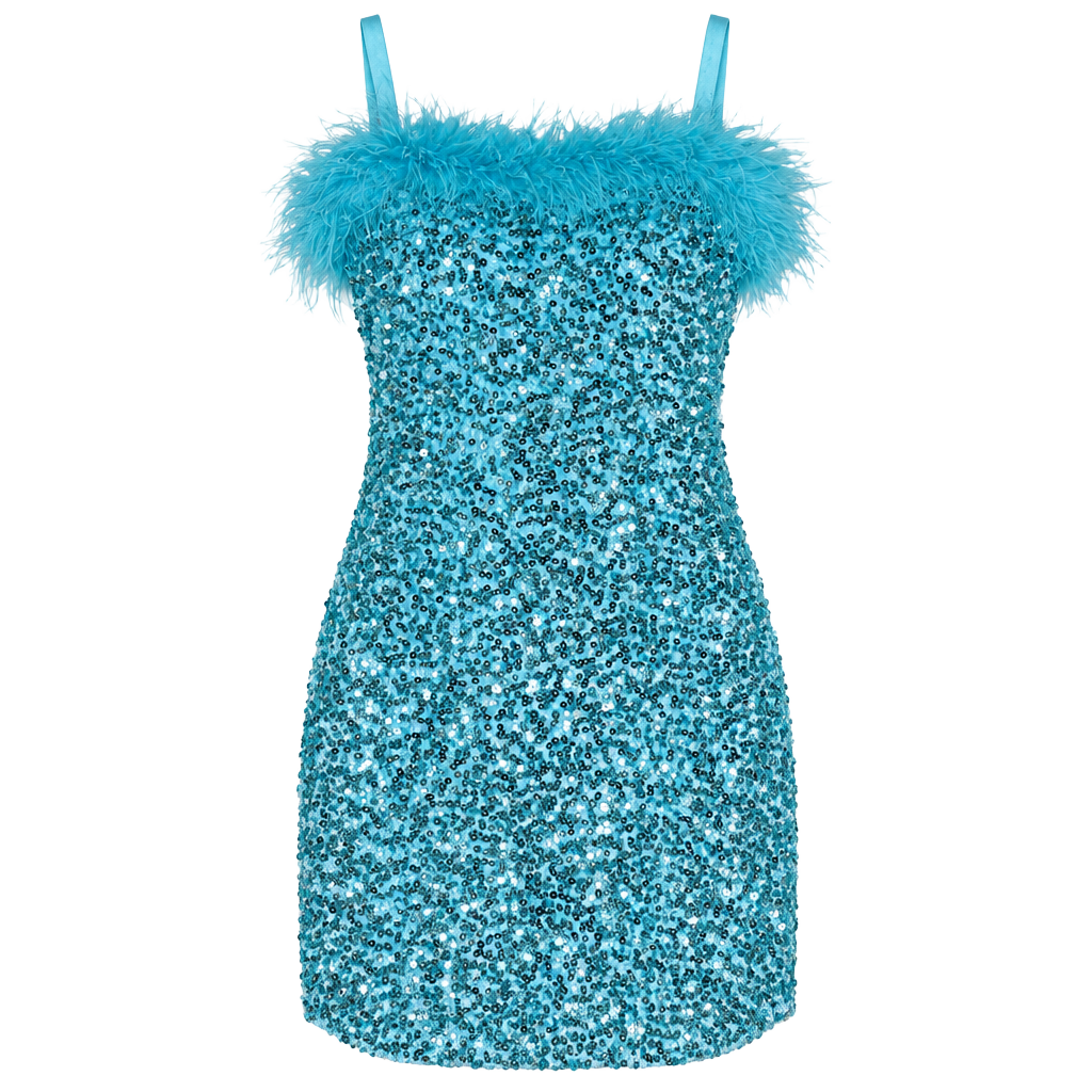 Allison + Kelly Sequin Mini Dress Size M 1