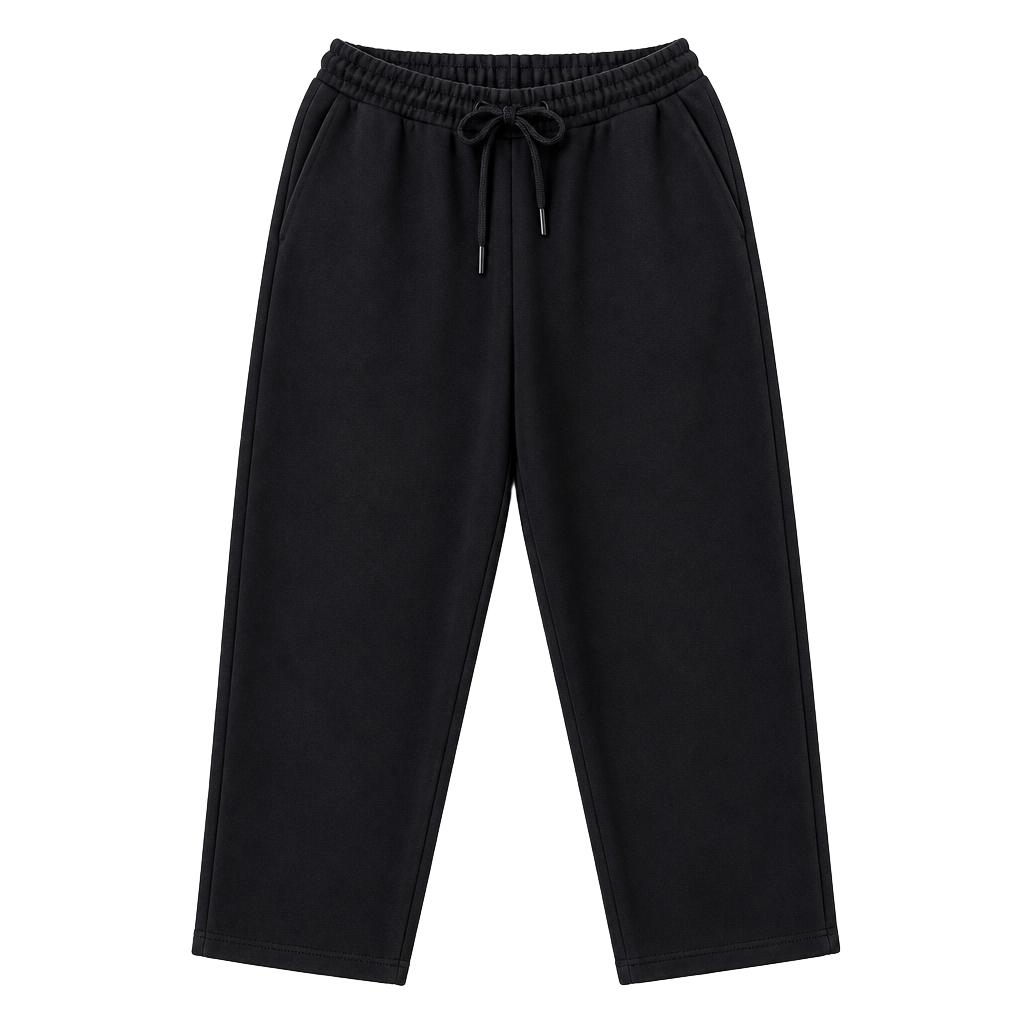 H&M Move Black Scuba Drawstring Joggers Sweatpants 1