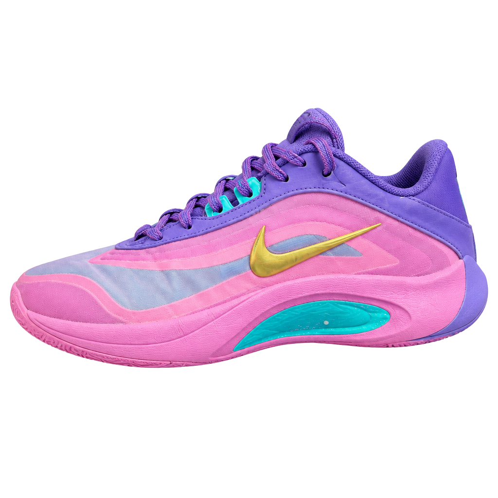 Nike A'One Unapologetic Fierce Purple Basketball Shoes 1