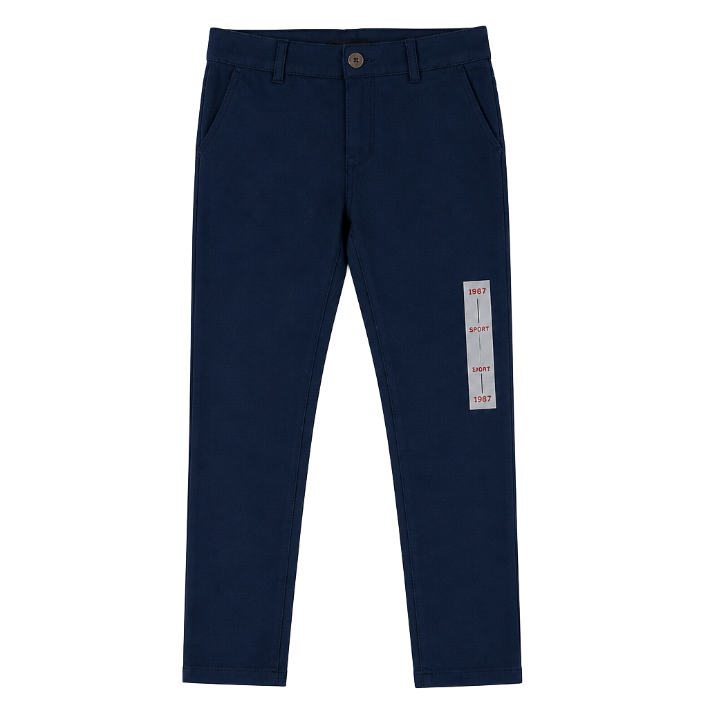 Old Navy Slim Built-In Flex Chino Pants Mens 28x30 Navy Blue NWT Stretch 1