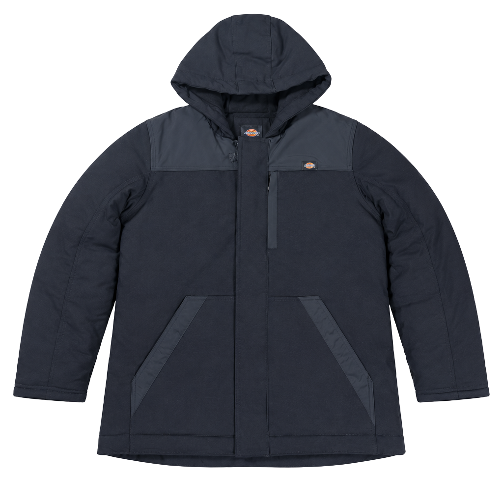 Dickies Renegade Jacket Medium Black DuraTech Canvas Insulated Coat 1