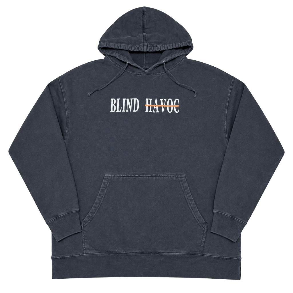 Blind Havoc Hoodie Size XL Black Butterfly Logo Graphic Pullover 1