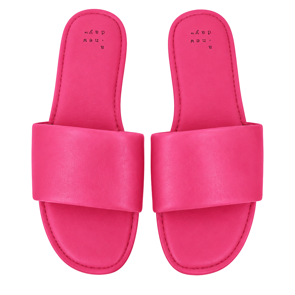 A New Day Slide Sandals Size 7 Pink 1