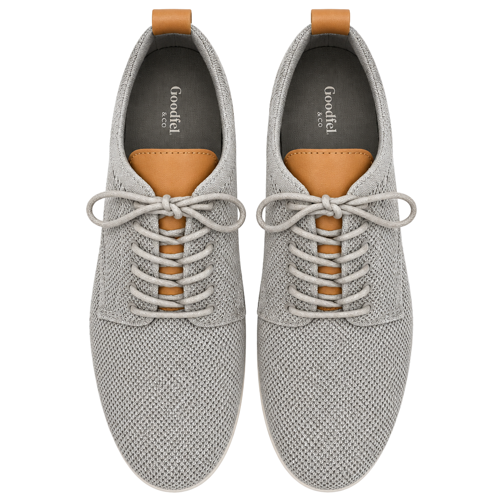 Goodfellow & Co Casual Knit Dress Shoes Size 7 Gray 1