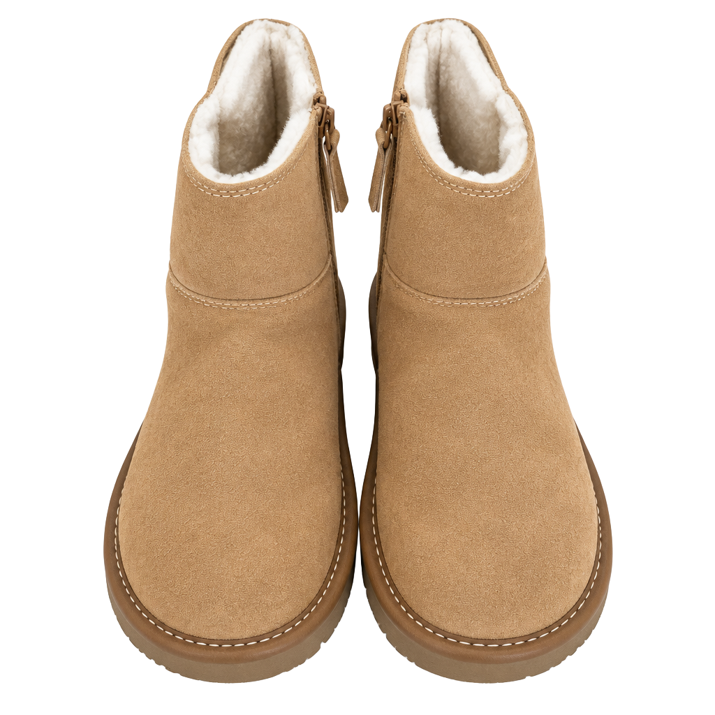 Universal Thread May Boots Size 11 Tan Suede Ankle Booties 1