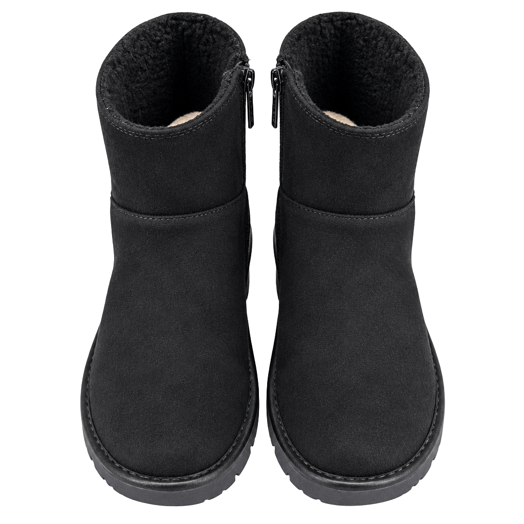 Universal Thread Cozy Ankle Boots Size 11 Black 1