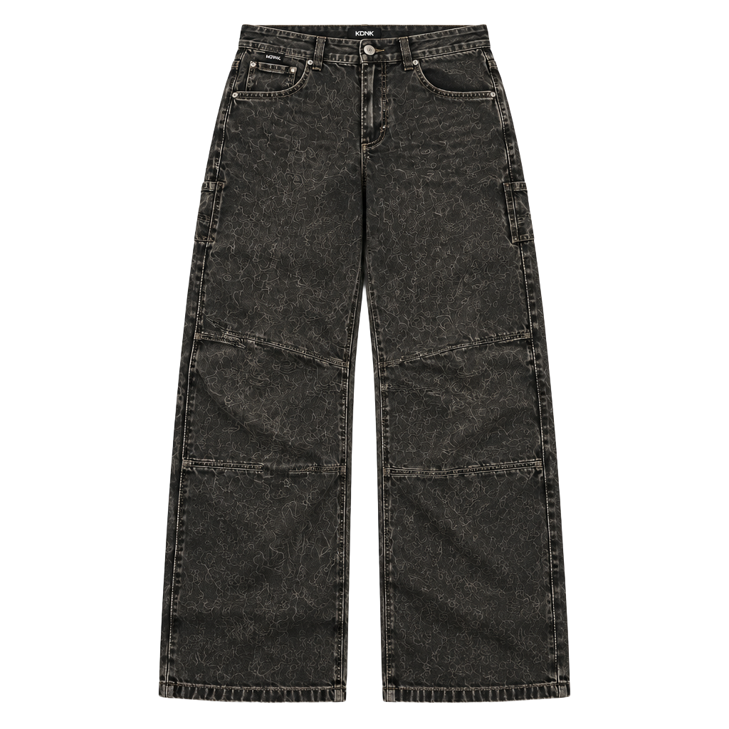 KÜHL Men’s 32x32 Dark Wash Utility Carpenter Jeans Baggy Workwear Pants 1