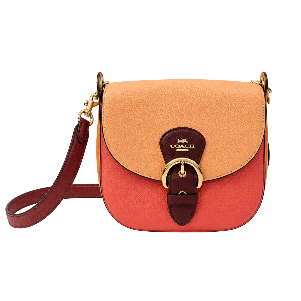 Coach Kleo Shoulder Bag 23 In Colorblock Leather 1