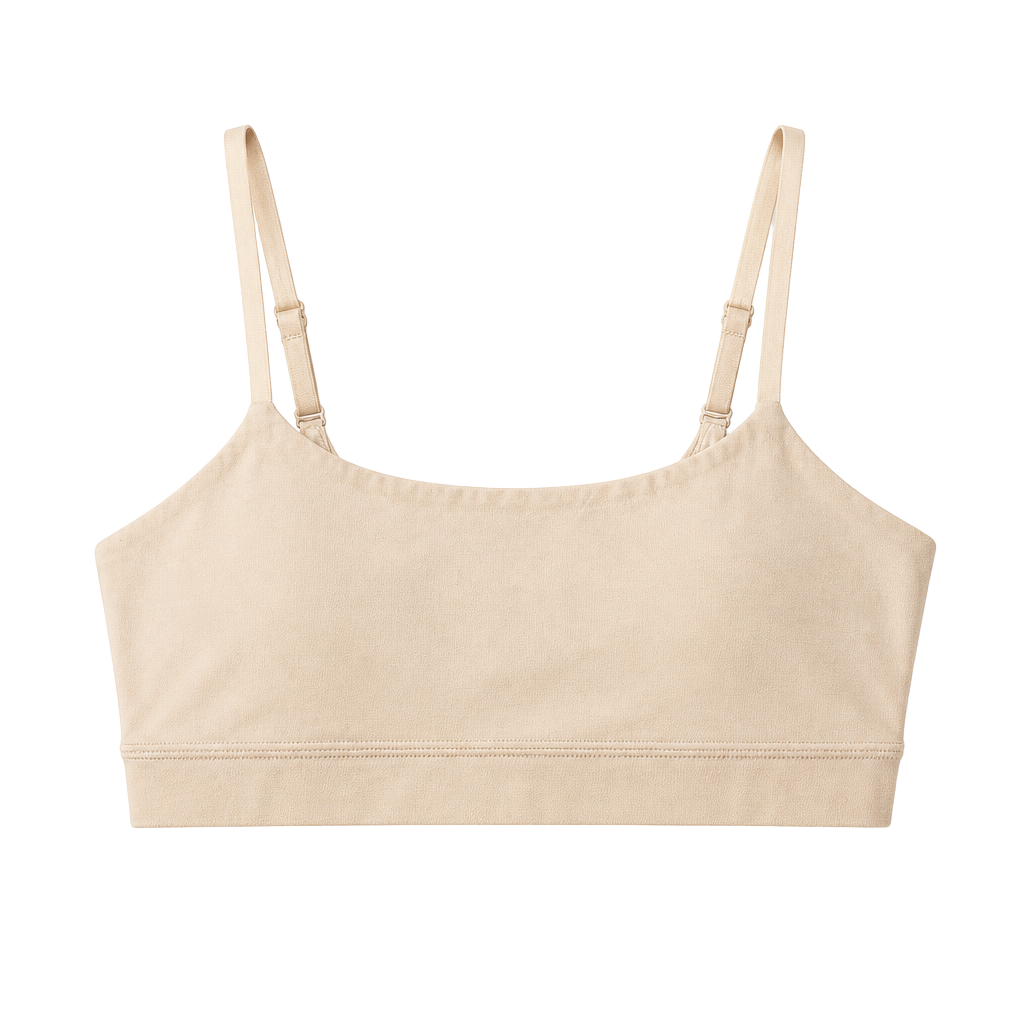 Crz yoga - Butterluxe adjustable sports bra - size medium - tan milkshake 1