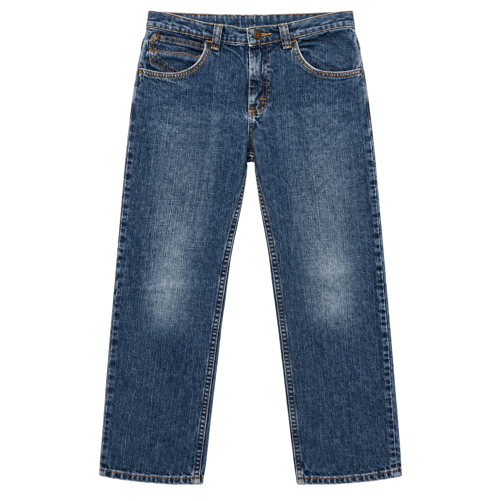Wrangler Jeans Size 12 Husky Blue Denim 1