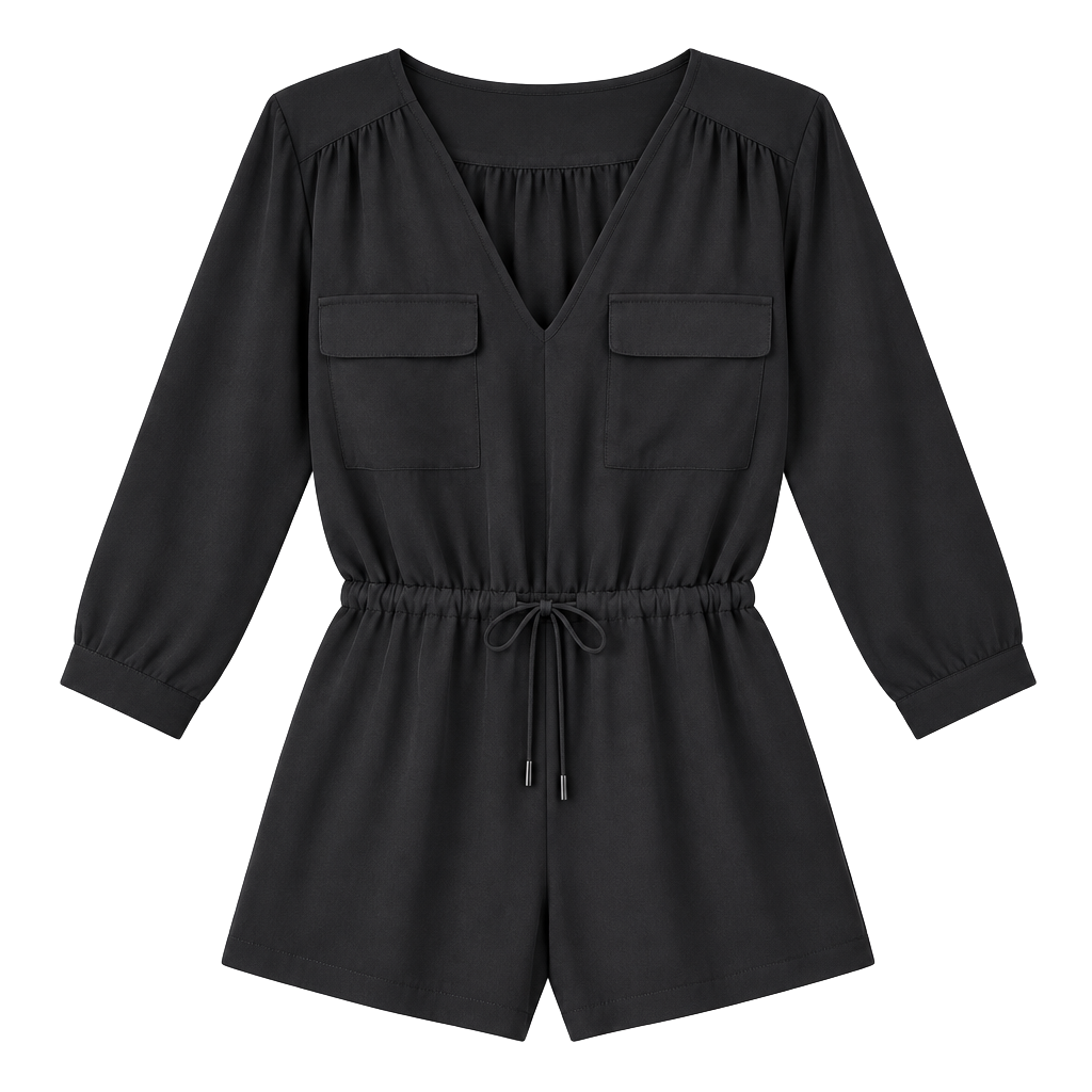 Dalia Black Long Sleeve Dress Size 6 1