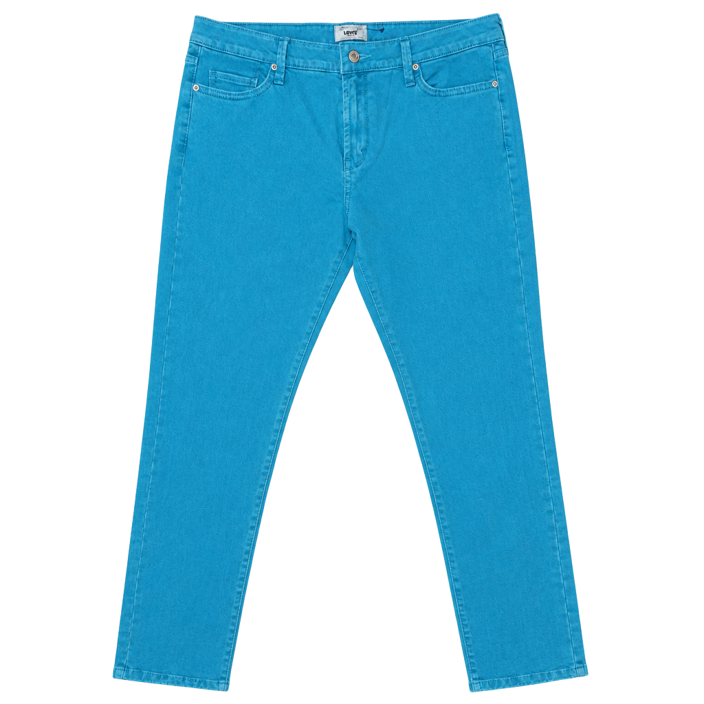 Levi's 545 Skinny Leg Jeans Blue Low Rise 1
