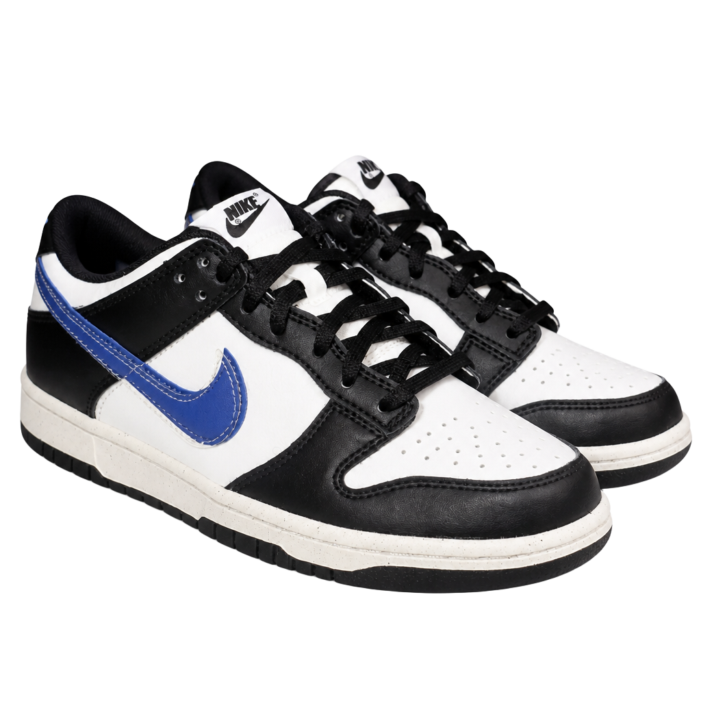 Nike Dunk Low Next Nature GS TPU Swoosh Black/Hyper Royal 1
