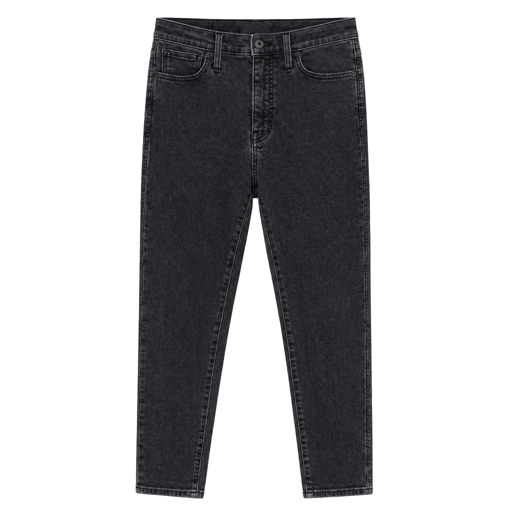 Madewell Skinny Jeans Black Acid Wash 1