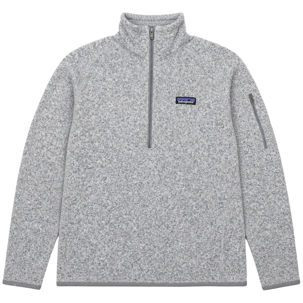 Patagonia Better Sweater 1/4 Zip Fleece Size M Gray GLG Public Equities 1