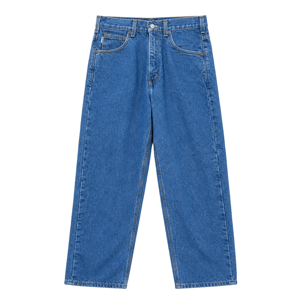 Carhartt B172 DST Flannel Lined Relaxed Fit Denim Jeans 29x32 1