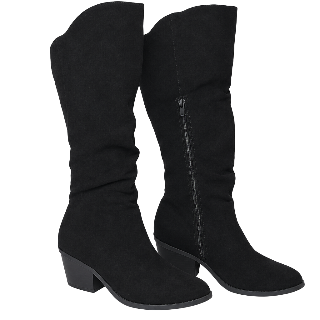 Jellypop Cadice Elegant Black Knee-High Women's Boots 8.5M 1
