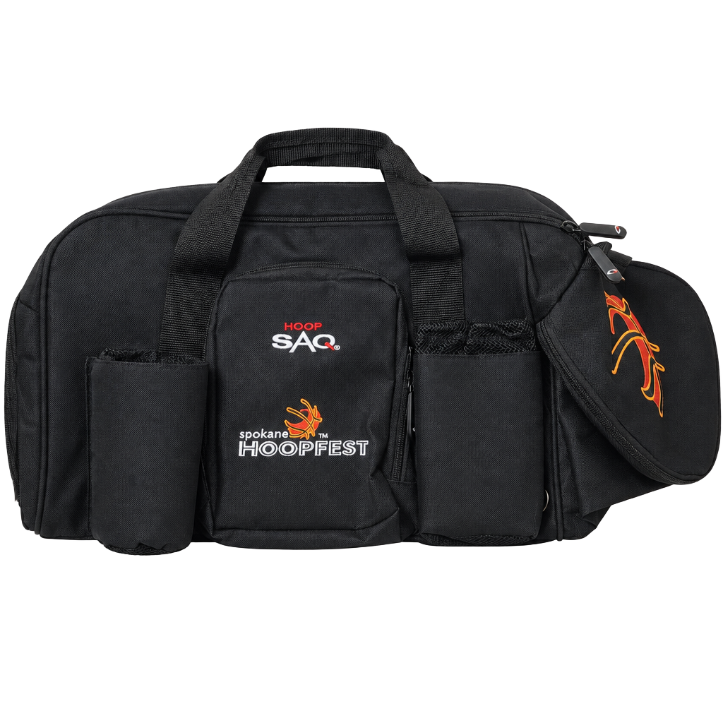 Spokane Hoopfest Hoop Sac Black Duffle Bag 1