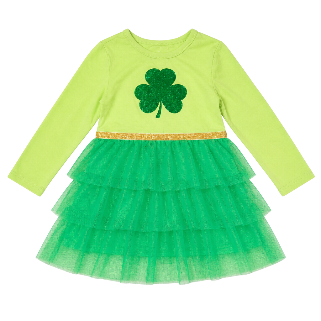 Wonder Nation St. Patrick's Day Shamrock Tutu Dress 18M 1