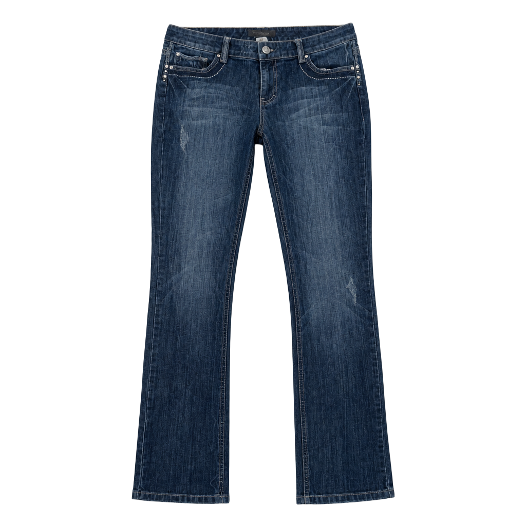 White House Black Market Blanc Glamorous Bootcut Jeans Size 4R 1
