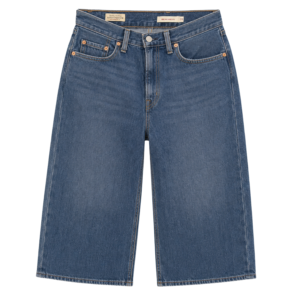 Levi's Premium Ribcage Wide Leg High-Rise Jeans 1