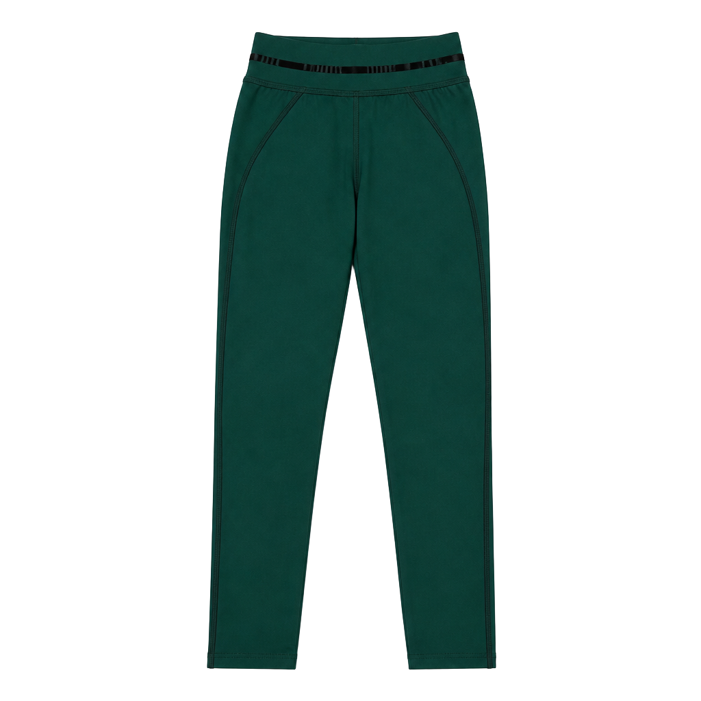 Victoria's Secret PINK Active Leggings Size S Green Logo Waistband 1