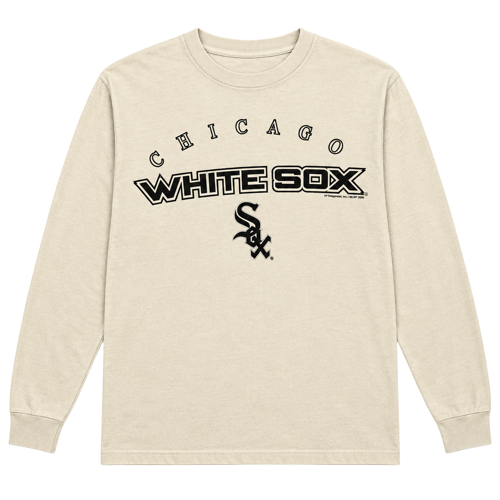 VF Imagewear Chicago White Sox Long Sleeve Shirt Size M 1