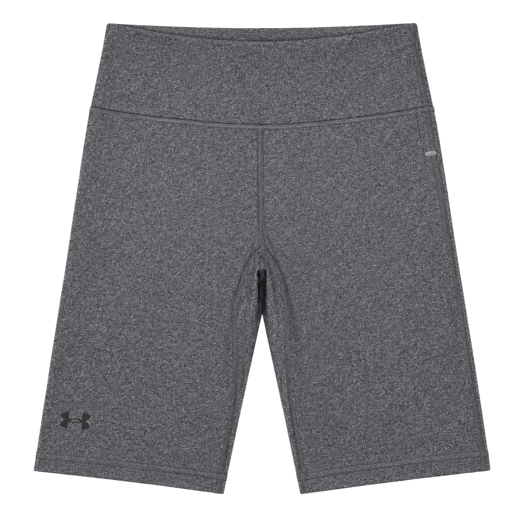 Under Armour HeatGear High Rise Bike Shorts Size Small Gray Compression 1
