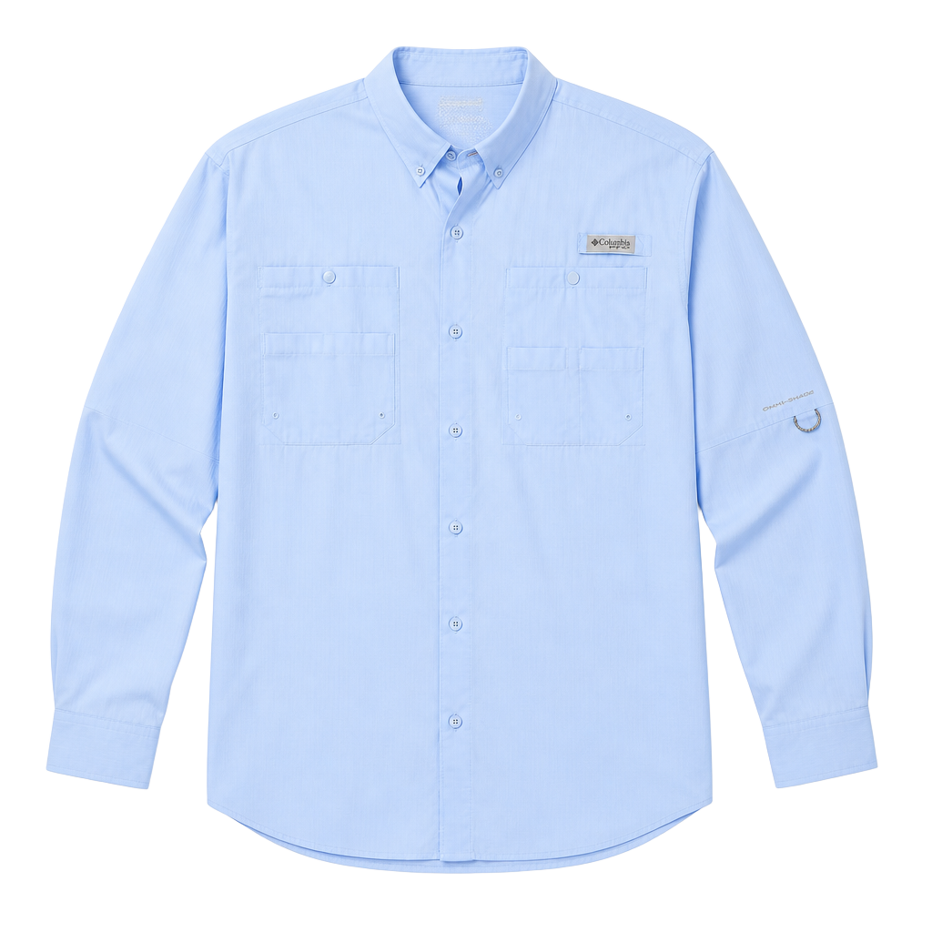 Columbia PFG Tamiami II Long Sleeve Fishing Button-Down Shirt 1