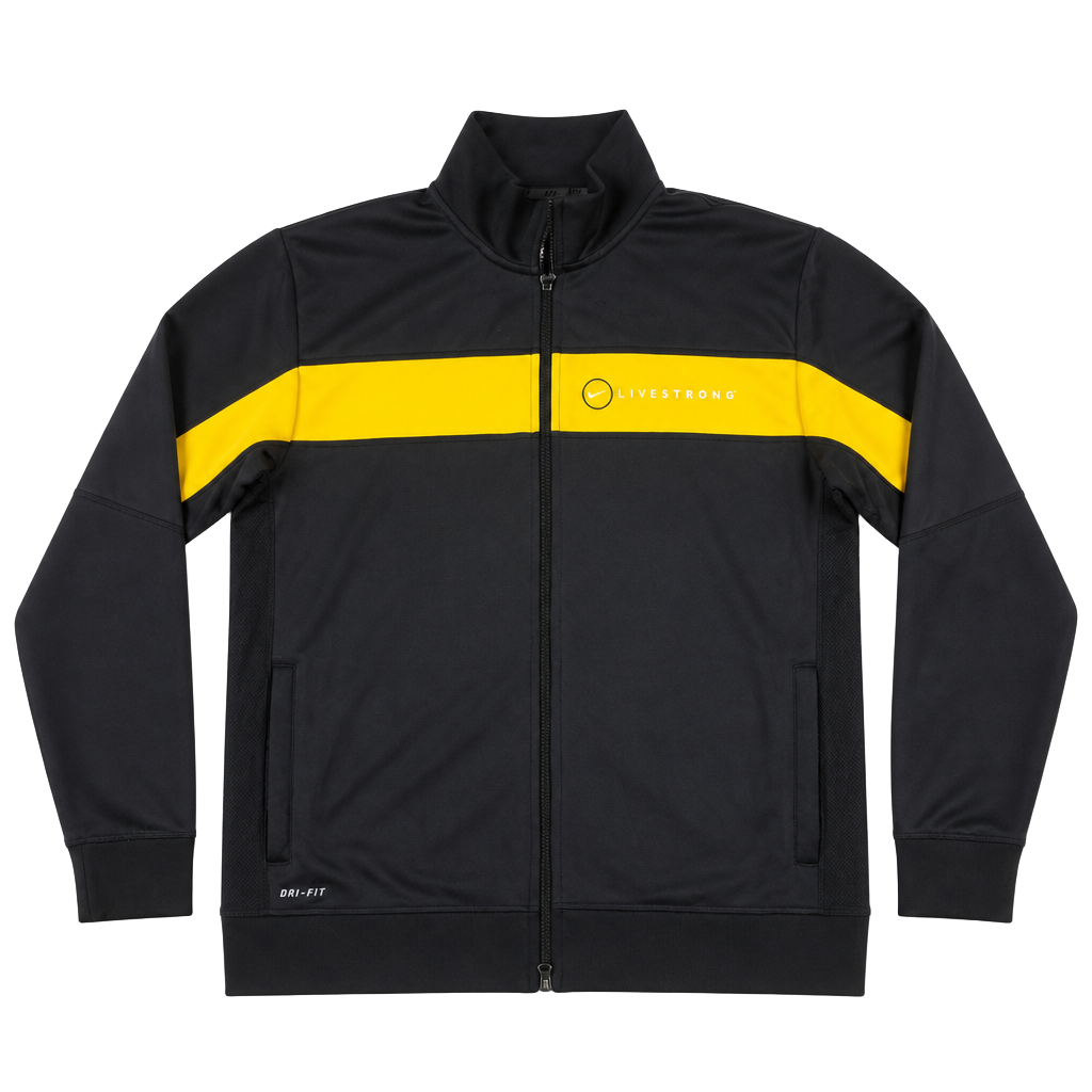Nike Dri-Fit LIVESTRONG Track Jacket Running Top Men's Size Large L - worn once 1