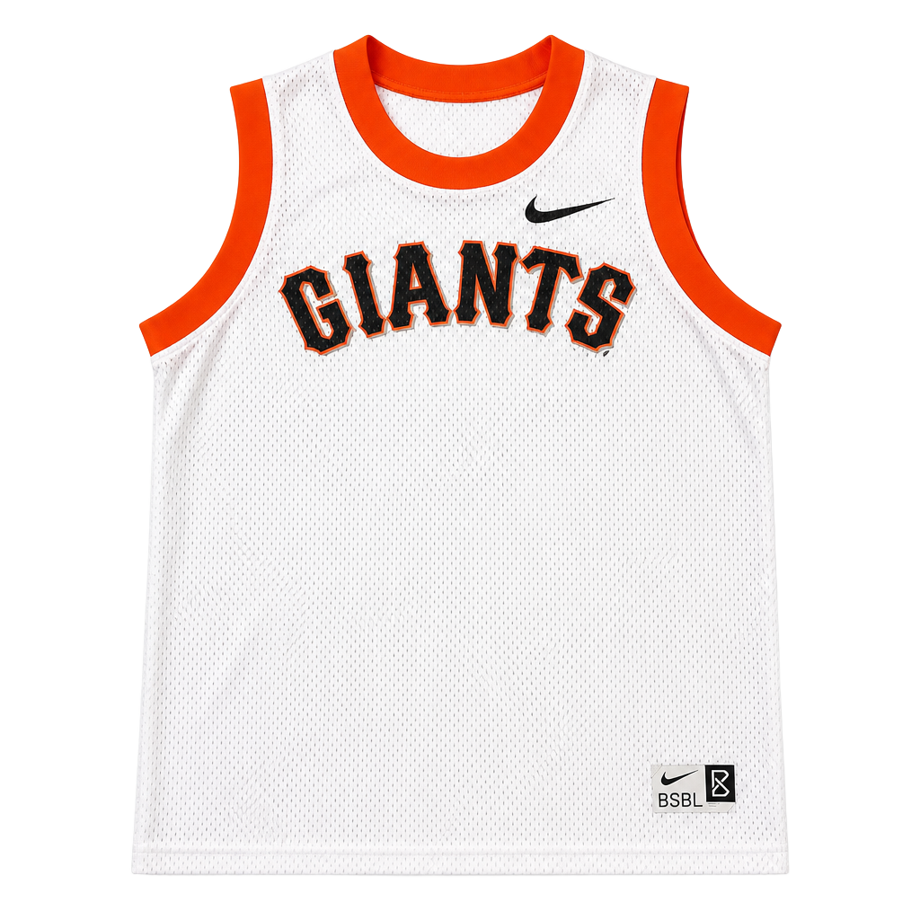 San Francisco Giants Basketball Jersey Size M New Old Stock MLB Baseball 1