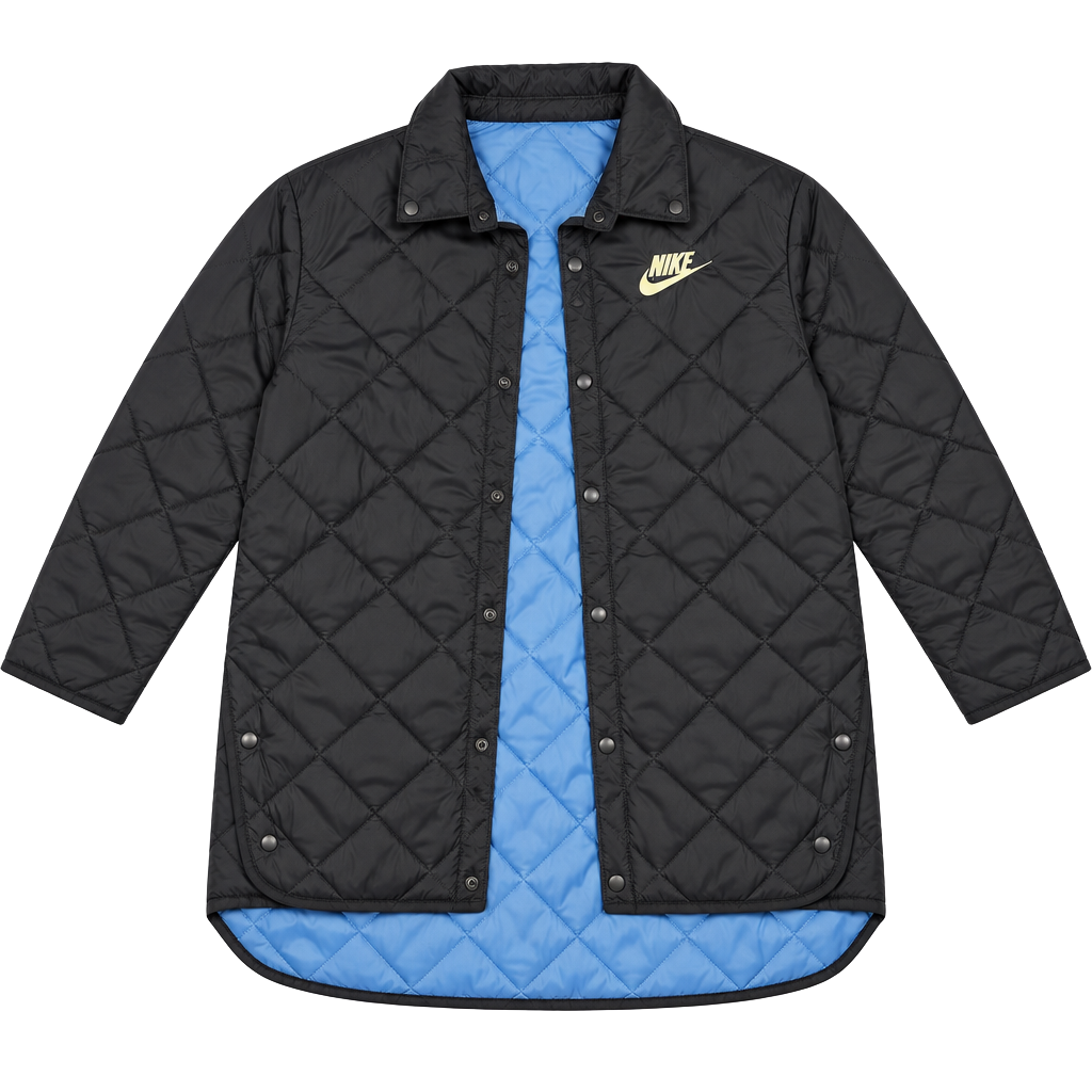 Nike Therma-Fit Quilted Jacket Size XL Blue 1