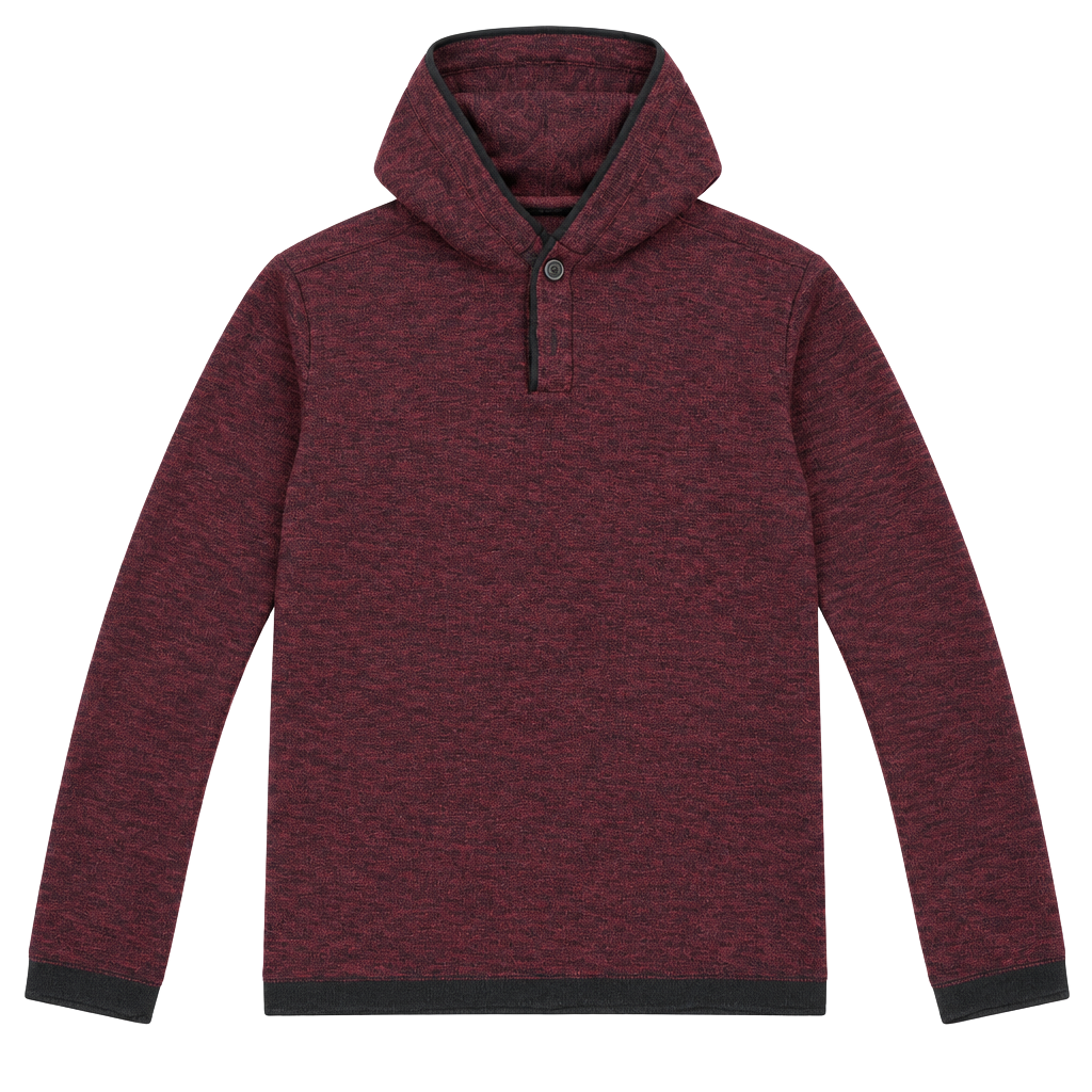 American Eagle Outfitters Hoodie Size Large Burgundy Pullover Sweater 1