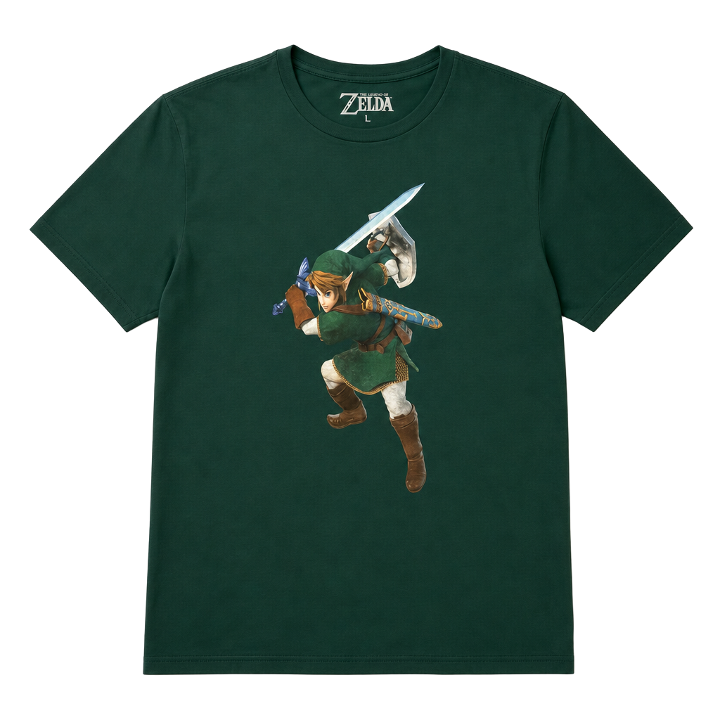 The Legend of Zelda Twilight Princess Link Graphic T-Shirt 1