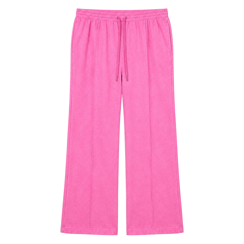 Victoria's Secret Pink Sweatpants Size XXL Pink Drawstring Wide Leg 1
